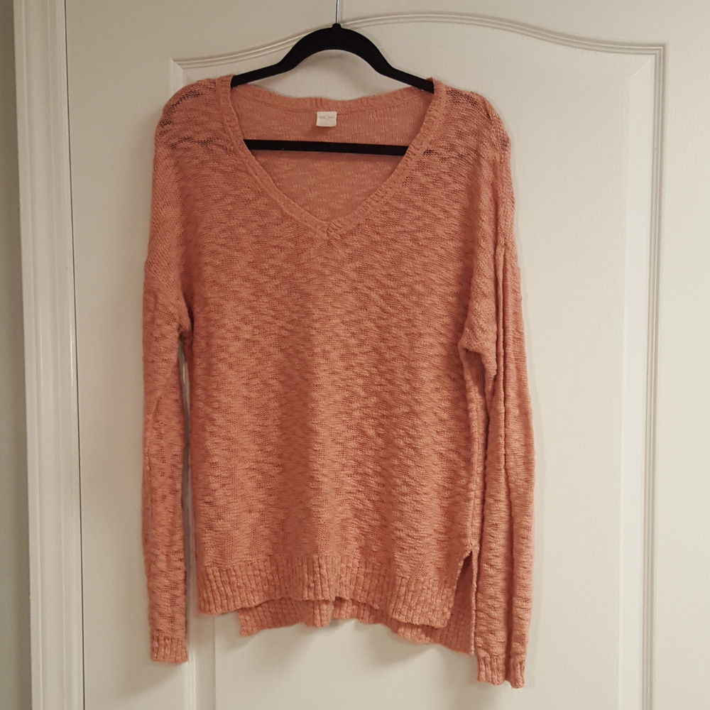 Wild Pearl Pink Knit Sweater